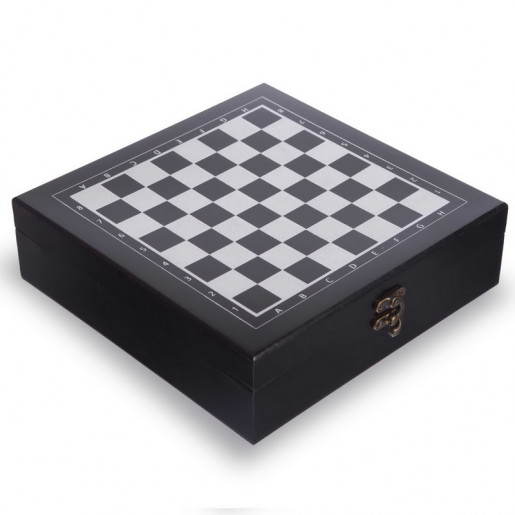 Шахматы, покер 2 в 1 набор настольных игр деревянные W2624