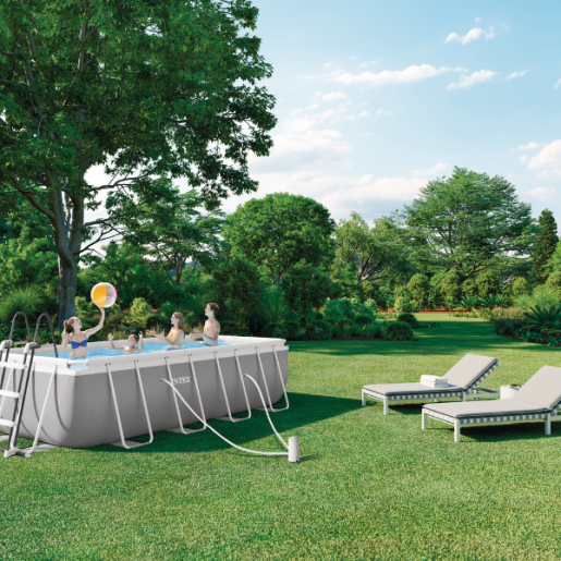 Каркасный бассейн  488x244x107см 26792