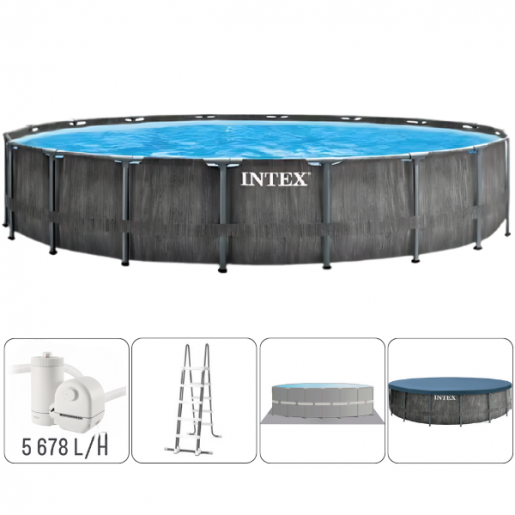 Каркасный Бассейн GreyWood Premium 549×122см 