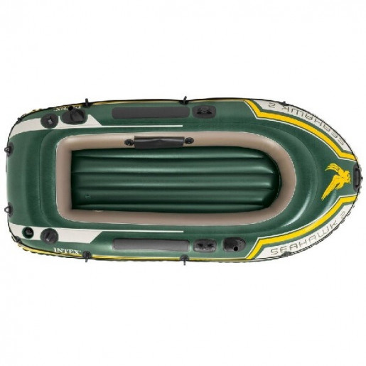 Надувная лодка “Seahawk 2” с веслами и насосом, 236x114x41 см, до 240 кг