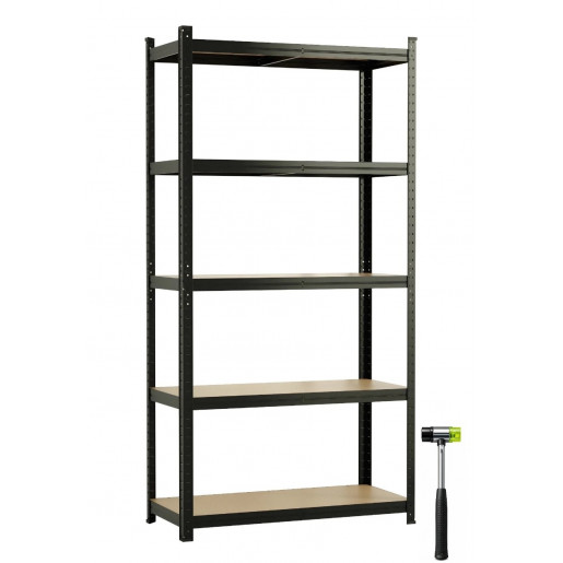 Стеллаж складской Xenos SmartLine 150x70x30cm Black