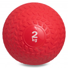 Мяч медицинский слэмбол для кроссфита Record SLAM BALL FI-5729-2 2кг