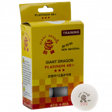 Мячи для настольного тенниса GIANT DRAGON PLATINUM 3* MT-6560