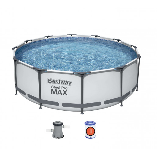 Бассейн Steel Pro Max 366x100cm, 9150л, 56260BW