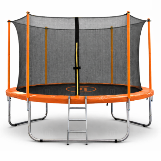 Батут Ø 305 см с металлическим каркасом, защитной сеткой, лестницей TX-TF-X-10FT
