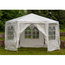 Шатёр Saska Garden Pavilion Tent White 2x2x2м