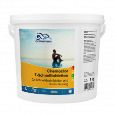 Кемохлор Т-быстрорастворимые таблетки (20 г) (Шок-хлор) 5кг