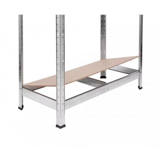 Стеллаж металлический оцинкованный195x100x60см Стандарт 