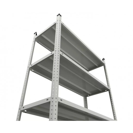 Стеллаж металлический усиленный крашенный болтовой 200x100x60см Атлант 