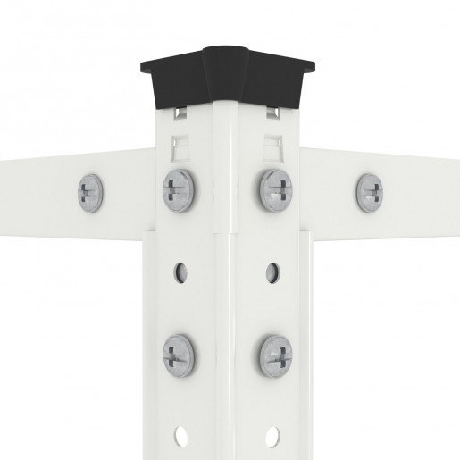 Стеллаж металлический усиленный крашенный болтовой 200x100x60см Атлант 