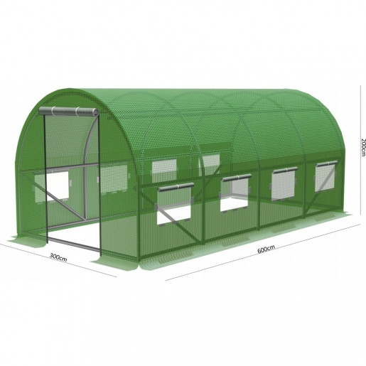 Парник (теплица) GardenLine TUN5613 6x3x2m