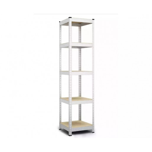 Стеллаж металлический оцинкованный 180x40x40см Бюджет 