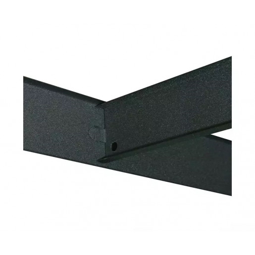 Стеллаж металлический окрашенный 180x60x40см Антрацит Бюджет