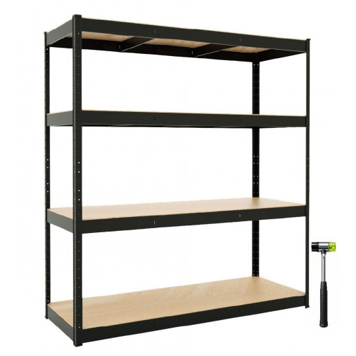 Cтеллаж складской Xenos StrongLine 180x120x40см Black