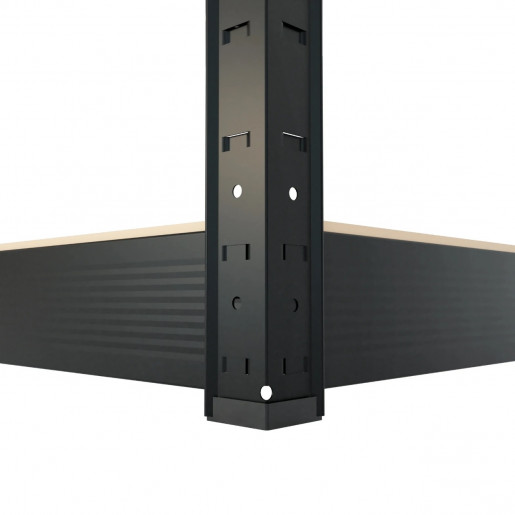 Cтеллаж складской Xenos StrongLine 180x120x40см Black