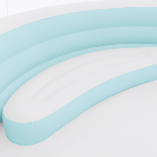 Надувной бассейн Swim Center™ Canopy Lounge с навесом, 277x221x137 см INTEX 