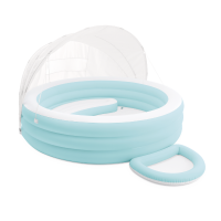 Надувной бассейн Swim Center™ Canopy Lounge с навесом, 277x221x137 см INTEX 