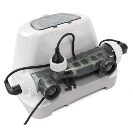 Хлоргенератор (система морской воды) INTEX  «Krystal Clear QS1600 Plus» для бассейна до 68000Л, 220-240V, с таймером, с Wi-Fi