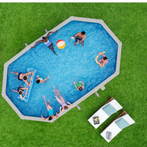 Бассейн Hydrium 610*366*122см, Bestway 56369 19929л