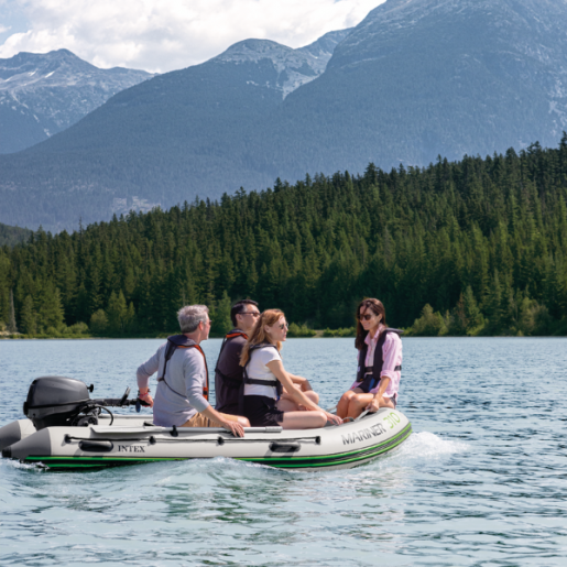 Надувная лодка «Mariner 310»  INTEX с веслами, насосом и сумкой, 310x155x61 см, до 500 кг