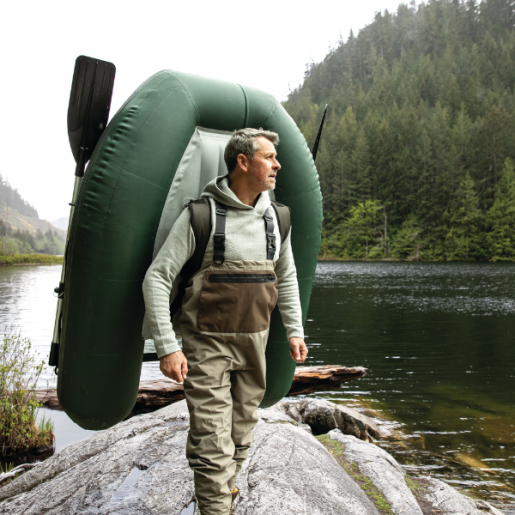 Надувная рыбацкая платформа INTEX Big Catch Pro™ 165 x 120 x 38 см, до 140 кг