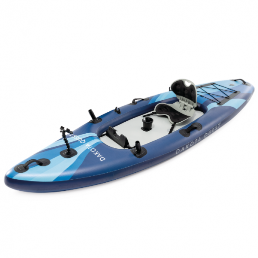 Надувной каяк «Dakota Quest» INTEX с веслами, насосом и сумкой, 320x89x20 см, до 160 кг