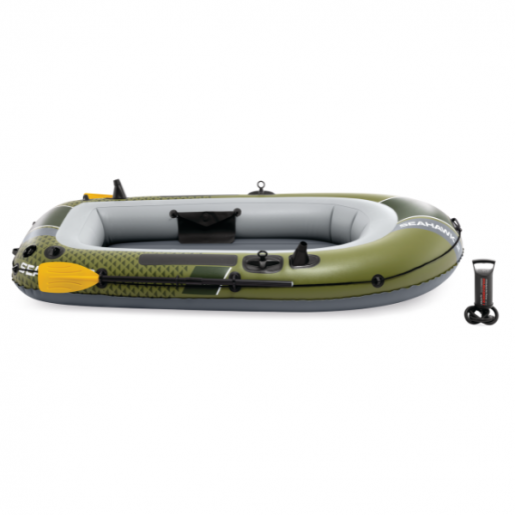 Надувная лодка “Seahawk 2” с веслами и насосом, 236x114x41 см, до 240 кг 66332