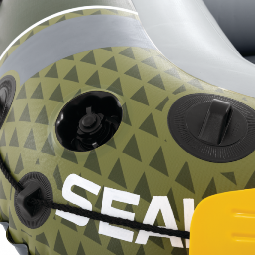 Надувная лодка “Seahawk 2” с веслами и насосом, 236x114x41 см, до 240 кг 66332