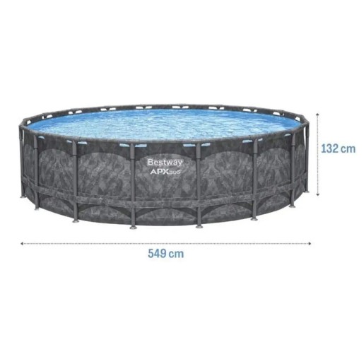 Бассейн Bestway APX 365, 549 x 132 см, артикул 561KC