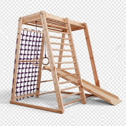 Детский спортивный уголок SportBaby "Кроха-3" Wood