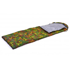 Спальный мешок одеяло с капюшоном камуфляж SY-066