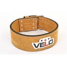 Пояс для пауэрлифтинга кожаный VELO VL-6645