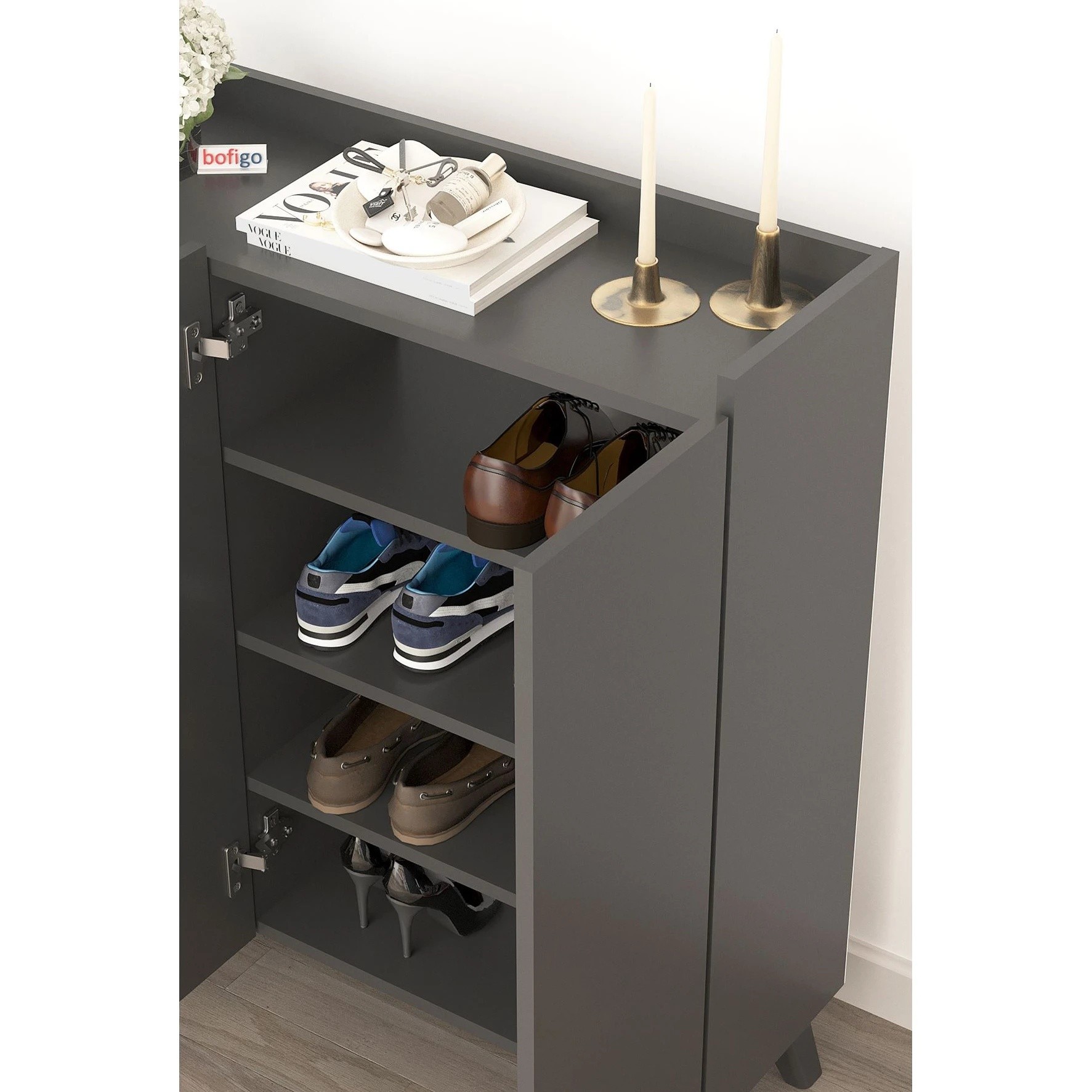 Обувница Bofigo 12-30-08 Anthracite