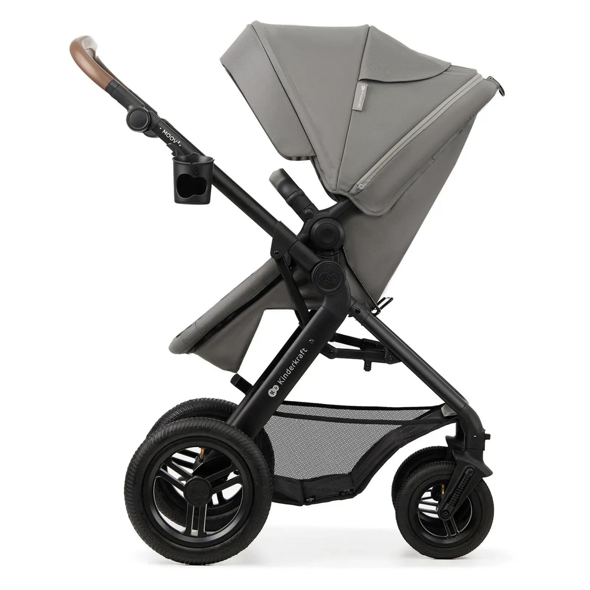 Коляска Kinderkraft Moov 3in1 2 Air Light Grey (KSMOOV02LGR3000)