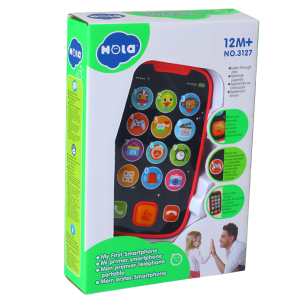 Игрушечный телефон «Мой первый смартфон»
