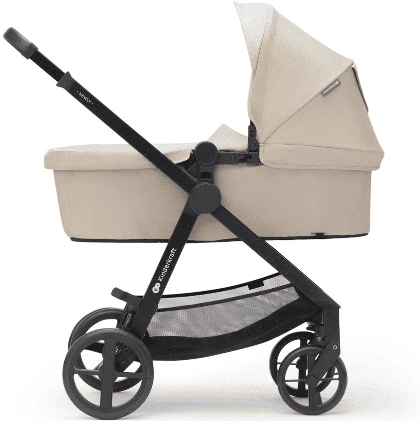 Коляска Kinderkraft Newly 3in1 Mink Pro Beige (KSNEWL00BEG300I)
