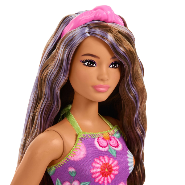 Кукла Barbie «Модница в цветочном наряде»