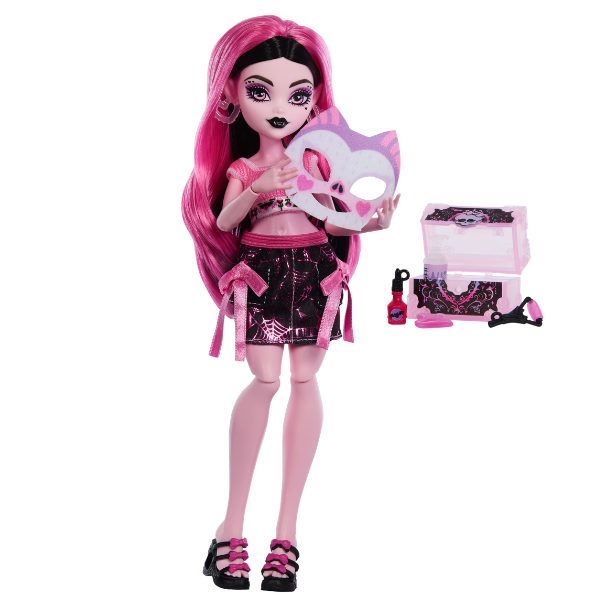 Игровой набор Monster High Self-Scare Secrets «Дракулаура», с аксессуарами