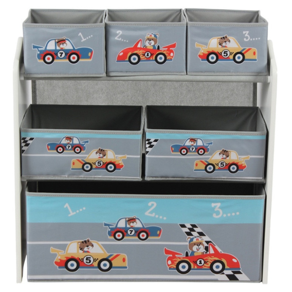 Шкаф для хранения игрушек «Машинки»