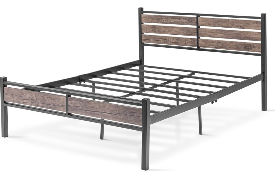 Кровать Evger K-300 160x200cm Black Wood