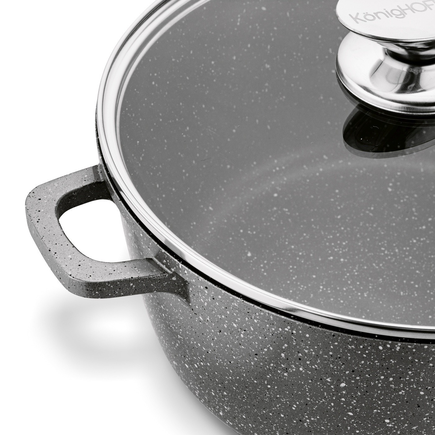 Набор посуды Konighoffer Pollo Grey 12pcs
