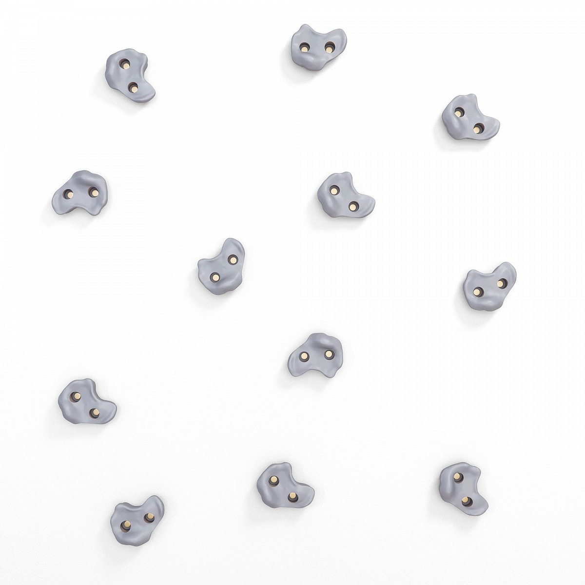Зацепы для скалодрома Romana Dop23 12pcs Grey