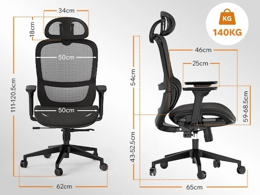 Офисное кресло Sense7 Neyo Black