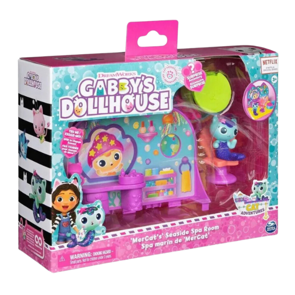 Игровой набор: Спа-комната» + аксессуары, серия Gabby’s Dollhouse