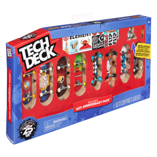 Игровой набор «Tech Deck, 25th Anniversary Fingerboard»