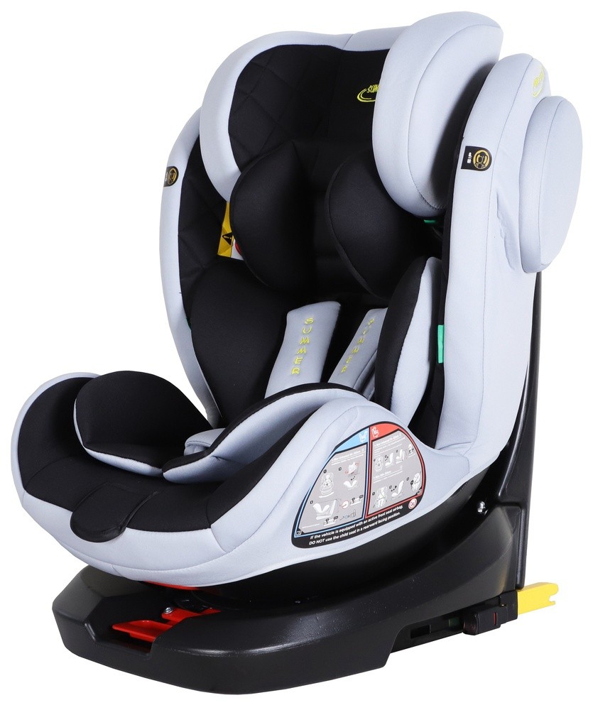 Детское автокресло Summer Baby Faro I-Size (4573) Black/Grey