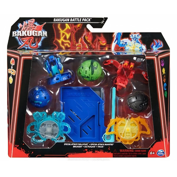 Игровой набор Bakugan Base Battle Pack, 2 модели
