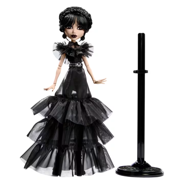 Игровой набор Monster High «Кукла Wednesday в платье», с аксессуарами
