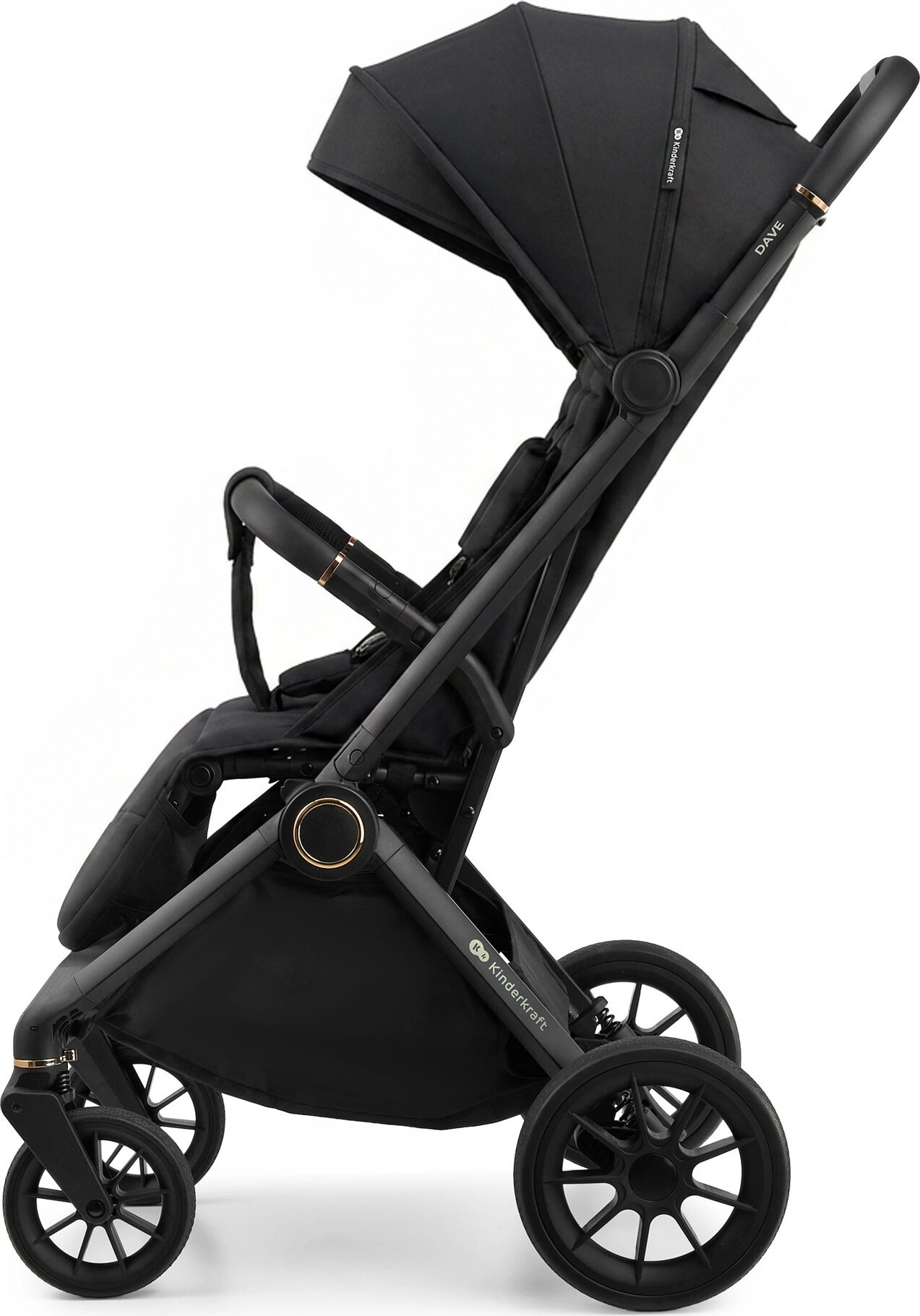 Коляска Kinderkraft Dave Black (KSDAVE00BLK0000)