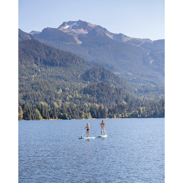 INTEX Доска для сап сёрфинга – SUP-доска «Aqua Quest 240» 244x76x13 см, насос, весло, сумка, 8+, до 90 кг